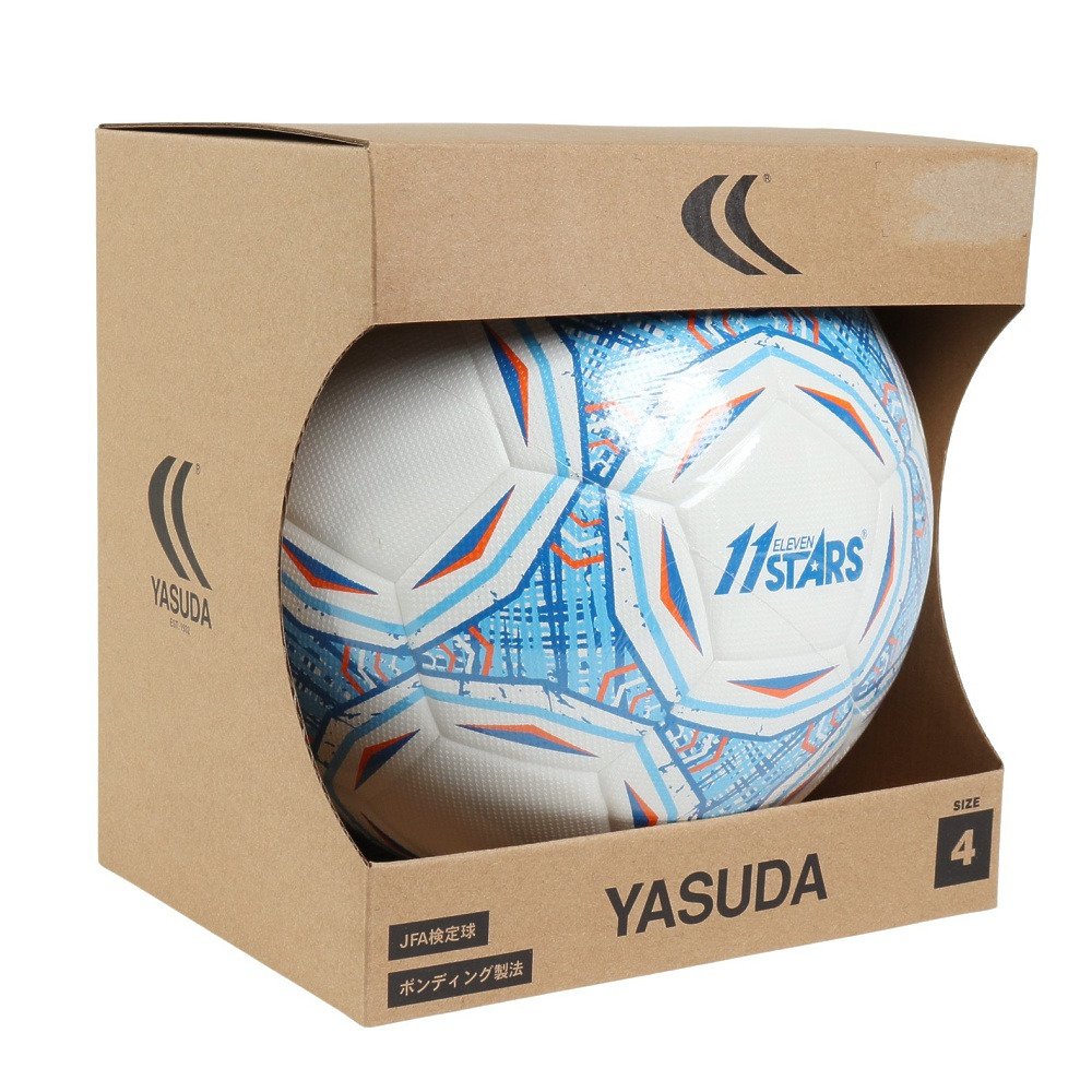 ヤスダ(YASUDA)(キッズ)サッカーボール 4号球 検定球 イレブン ヤスダ(YASUDA)(キッズ)サッカーボール 4号球 検定球 イレブン