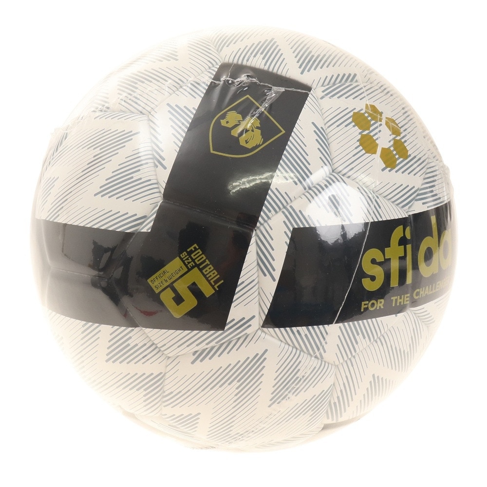 スフィーダ（SFIDA）（メンズ）サッカーボール 5号球 Noiser Ball 5 SB-21NS01 WHT 5