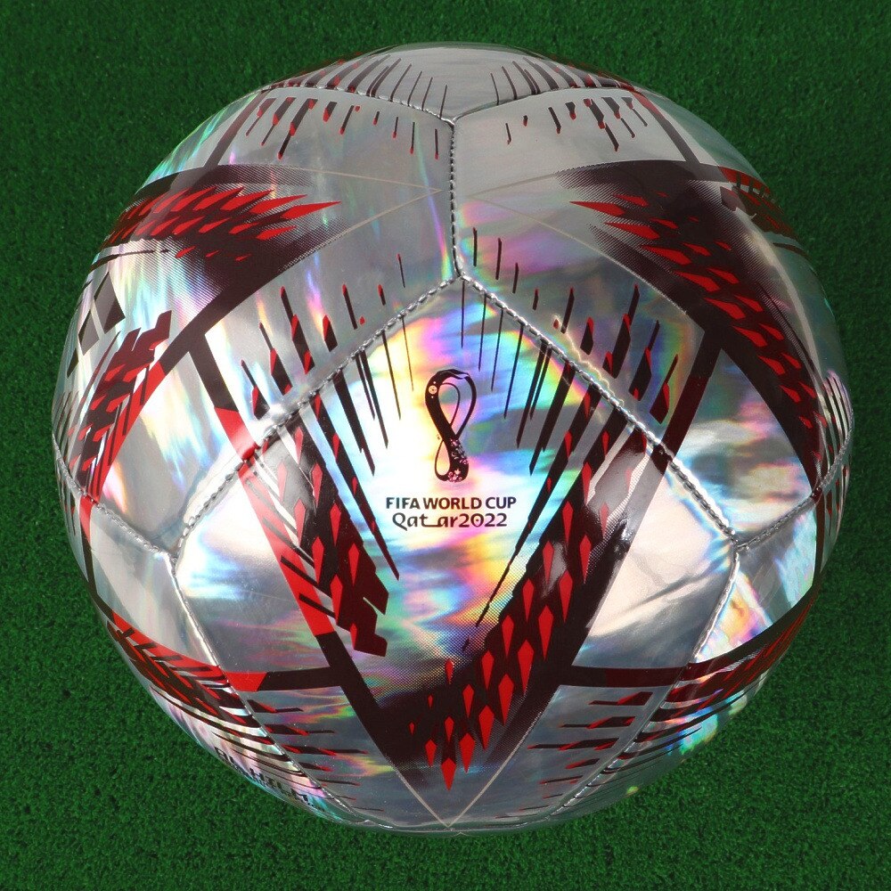 アディダス（adidas）（キッズ）サッカーボール 4号球 FIFA2022 ワールドカップ 準決勝・決勝・3位決定戦 レプリカ アル・ヒルム  トレーニング AF462HO