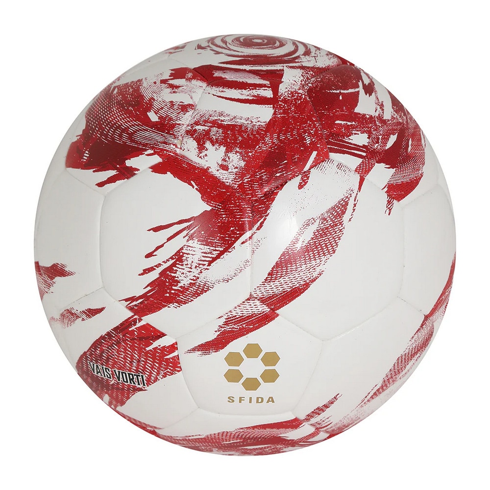 スフィーダ（SFIDA）（キッズ）【新商品】ジュニア サッカーボール 軽量4号球 VAIS VORTI Light SB-25VV05 WHT/RED