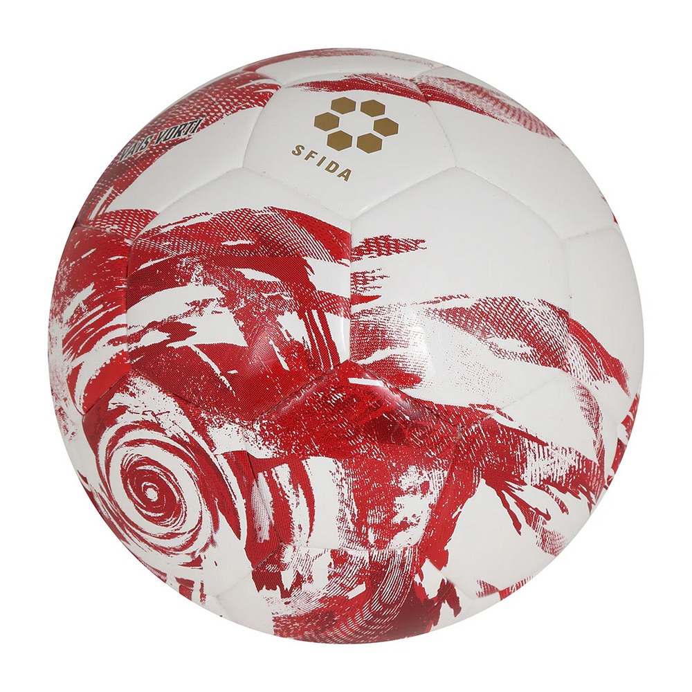 スフィーダ（SFIDA）（キッズ）【新商品】ジュニア サッカーボール 軽量4号球 VAIS VORTI Light SB-25VV05 WHT/RED