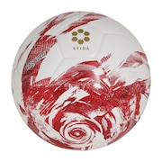 (キッズ)【新商品】ジュニア サッカーボール 軽量4号球 VAIS VORTI Light SB-25VV05 WHT/RED