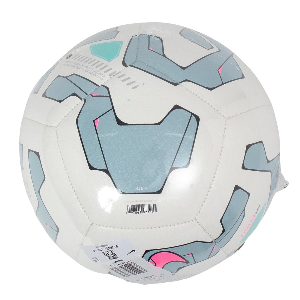 ナイキ（NIKE）（キッズ）【新商品】ジュニア サッカーボール 4号球 PITCH FZ2636-105-4