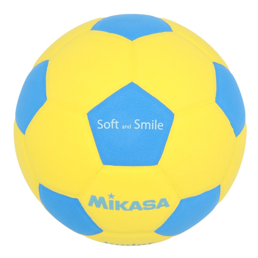 ミカサ（MIKASA）（キッズ）ジュニア スマイルサッカーボール 3号球 軽量 SF3J-YBL