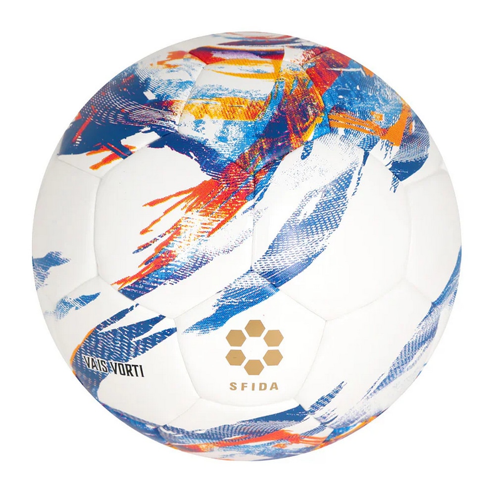 スフィーダ（SFIDA）（キッズ）【新商品】ジュニア サッカーボール 3号球 VAIS VORTI SB-25VV04 WHT/BLU