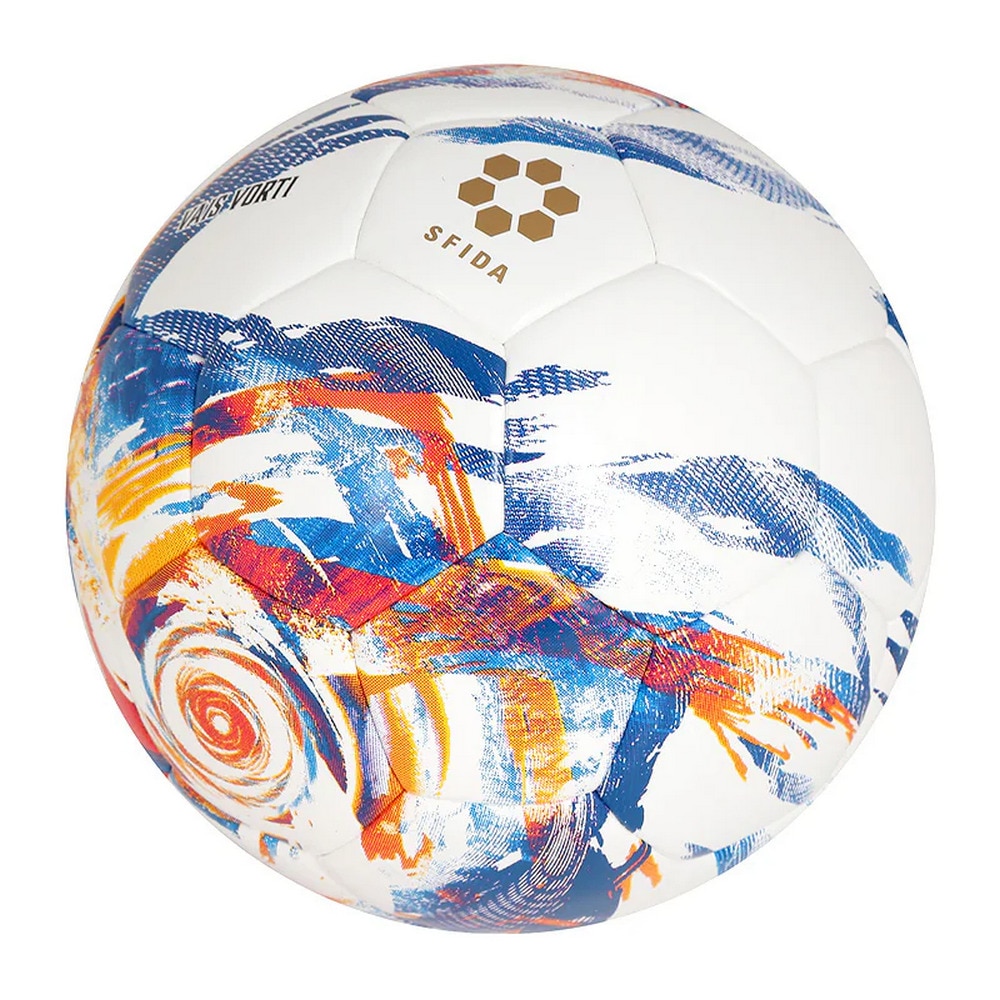 スフィーダ（SFIDA）（キッズ）【新商品】ジュニア サッカーボール 3号球 VAIS VORTI SB-25VV04 WHT/BLU