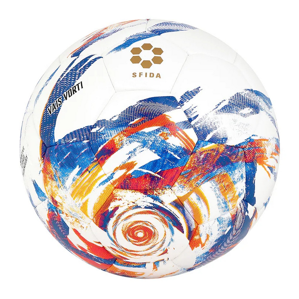 スフィーダ（SFIDA）（キッズ）【新商品】ジュニア サッカーボール 3号球 VAIS VORTI SB-25VV04 WHT/BLU
