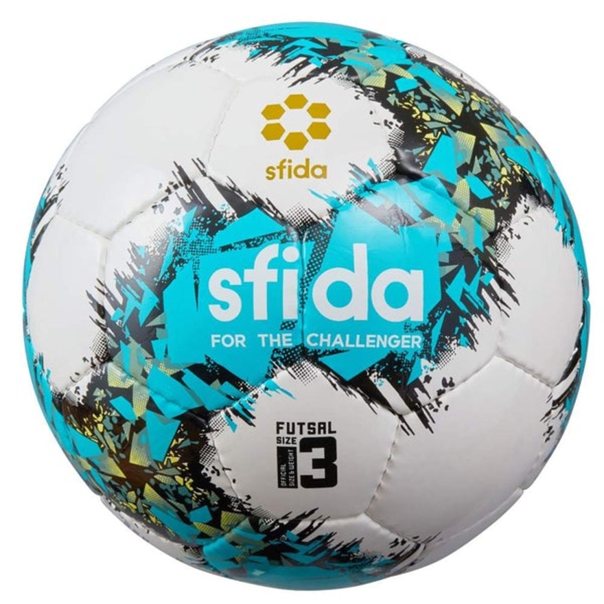 スフィーダ（SFIDA）（キッズ）ジュニア フットサルボール 3号球 検定球 インフィニート APERTO 3 SB-21IA03 WHT/TUQ 3