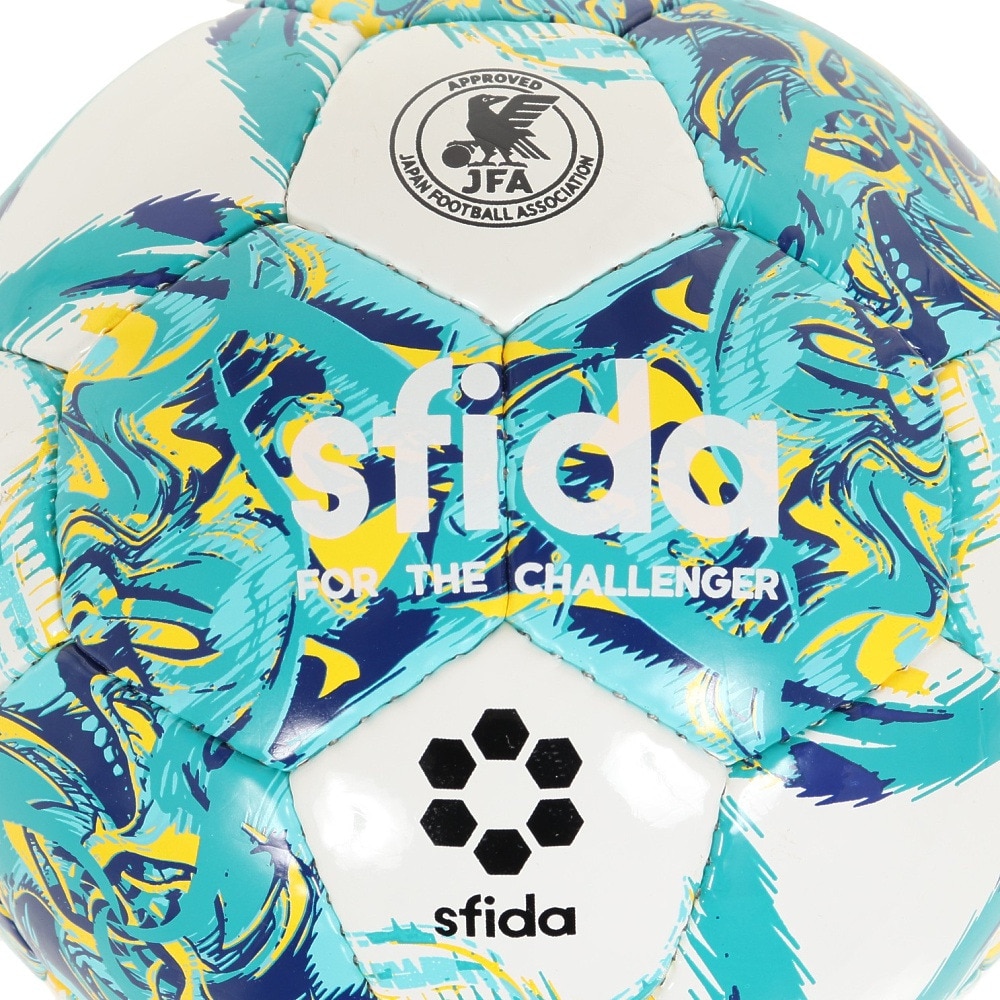 スフィーダ（SFIDA）（キッズ）ジュニア フットサルボール 検定球 INFINITO RIMBA JR 3号球 SB-23IR03 WHT/TUQ