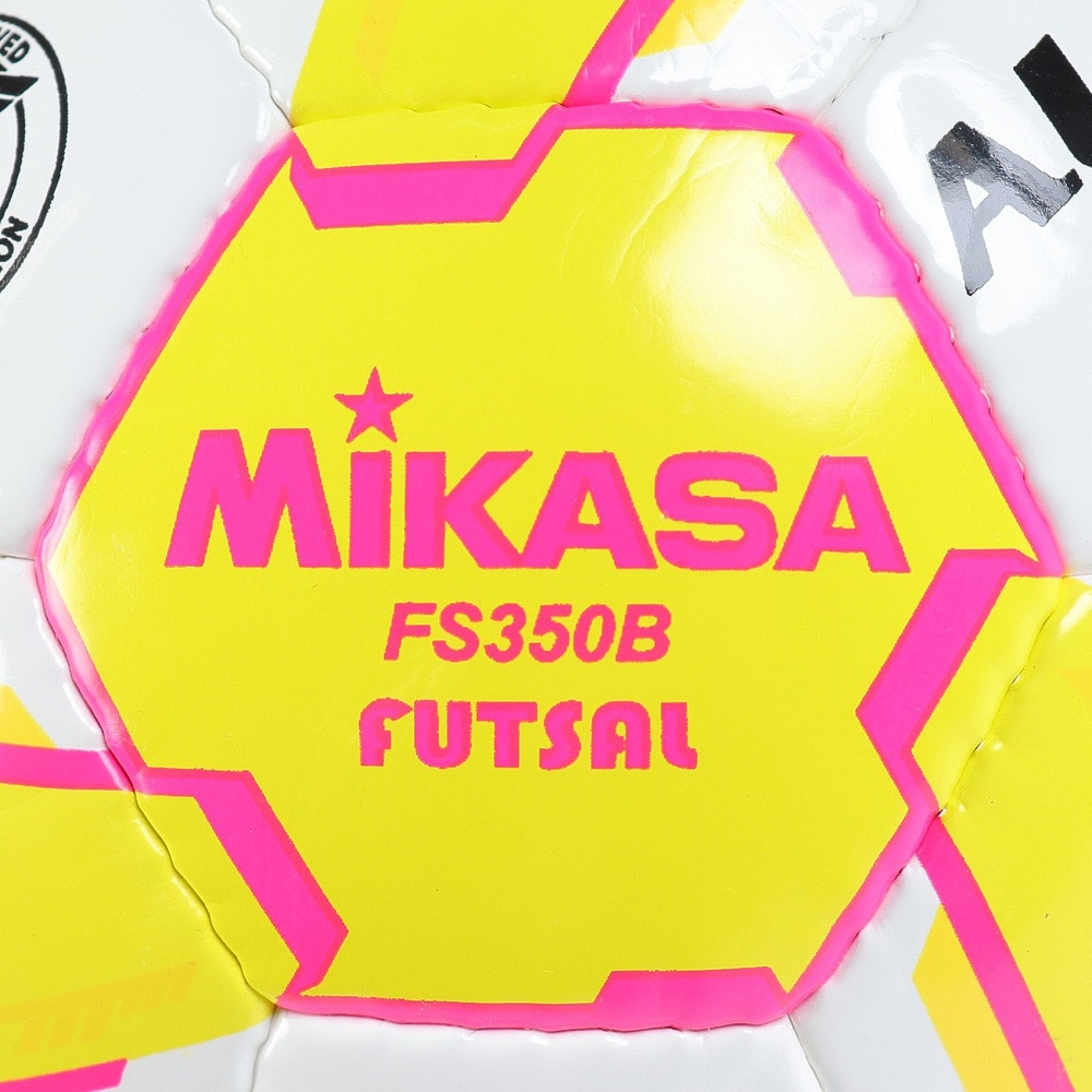 ミカサ（MIKASA）（キッズ）フットサルボール 検定球 フットサル3号検定球 ALMUNDO FS350B-YP