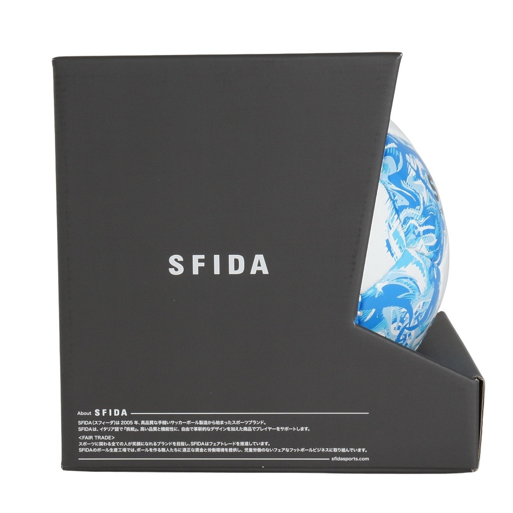 スフィーダ（SFIDA）（キッズ）ジュニア フットサルボール 検定球 INFINITO RIMBA 3号球 SB-23IR03 WHT/BLU