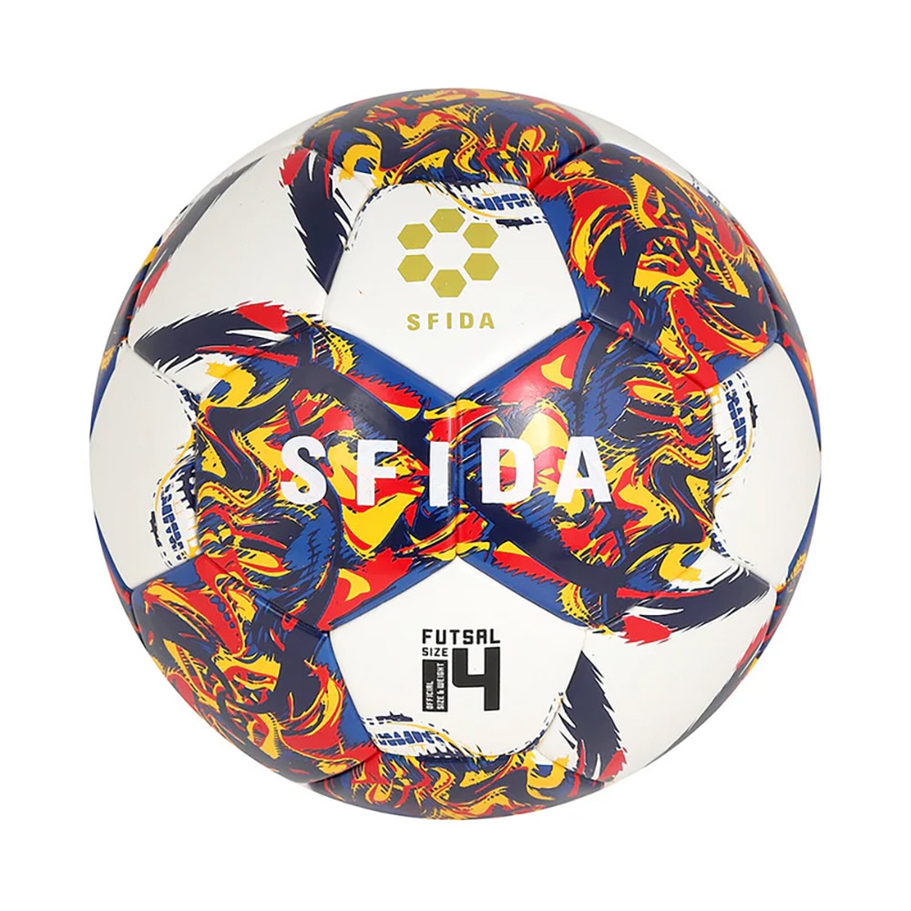 スフィーダ（SFIDA） 【新商品】フットサルボール 4号球 検定球 INFINITO RIMBA MATCH SB-25IR01 BLU/RED