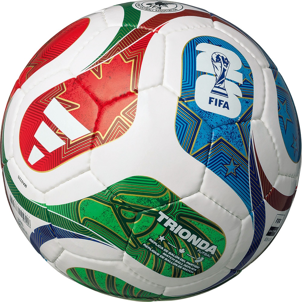 アディダス（adidas）（キッズ）フットサルボール 3号球 検定球 ワールドカップ2026 フットサル ADFF320
