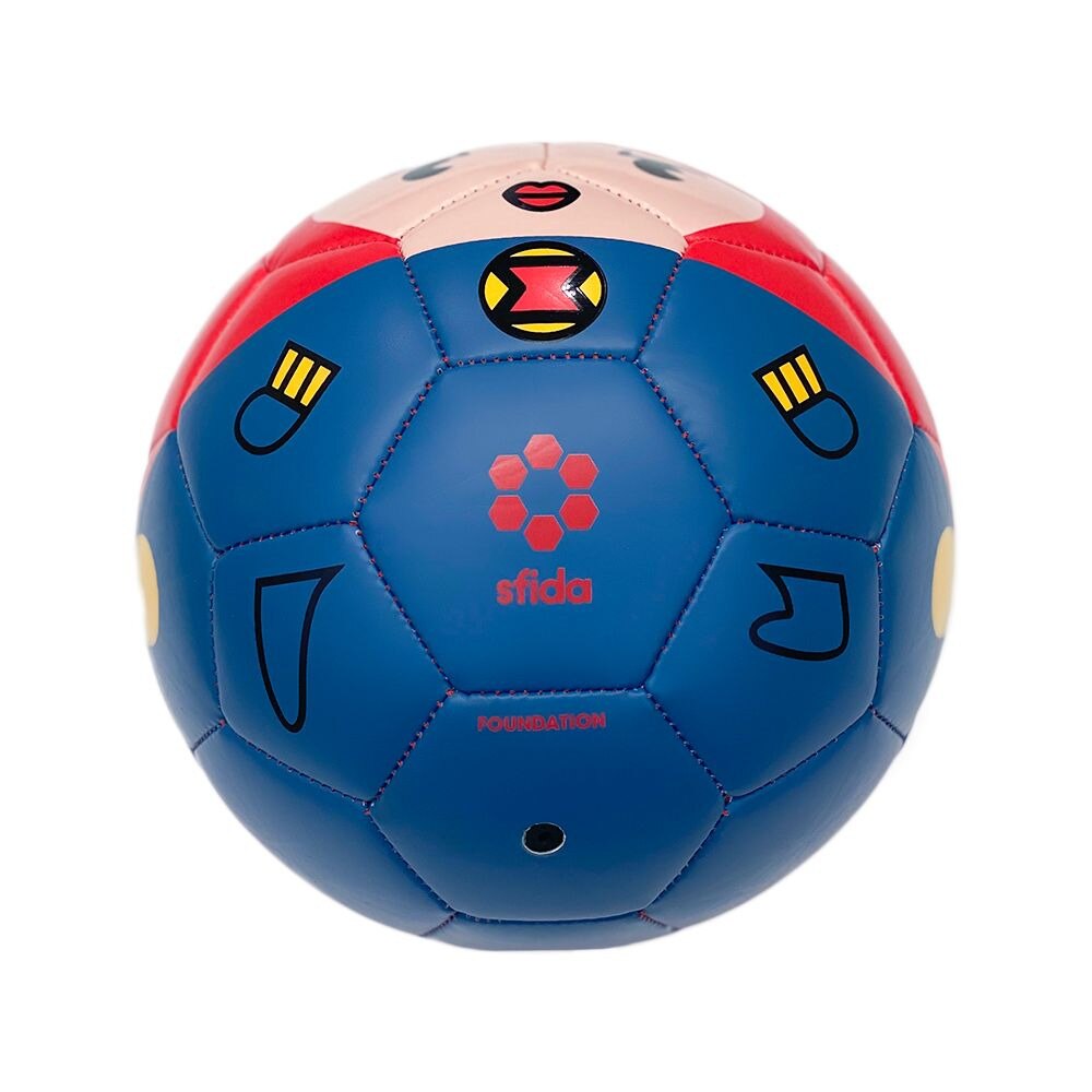 サッカーボール コミカライズ柄 Idolシリーズ ブラック ウィドウ Sb 21mv02 スフィーダ スーパースポーツゼビオ