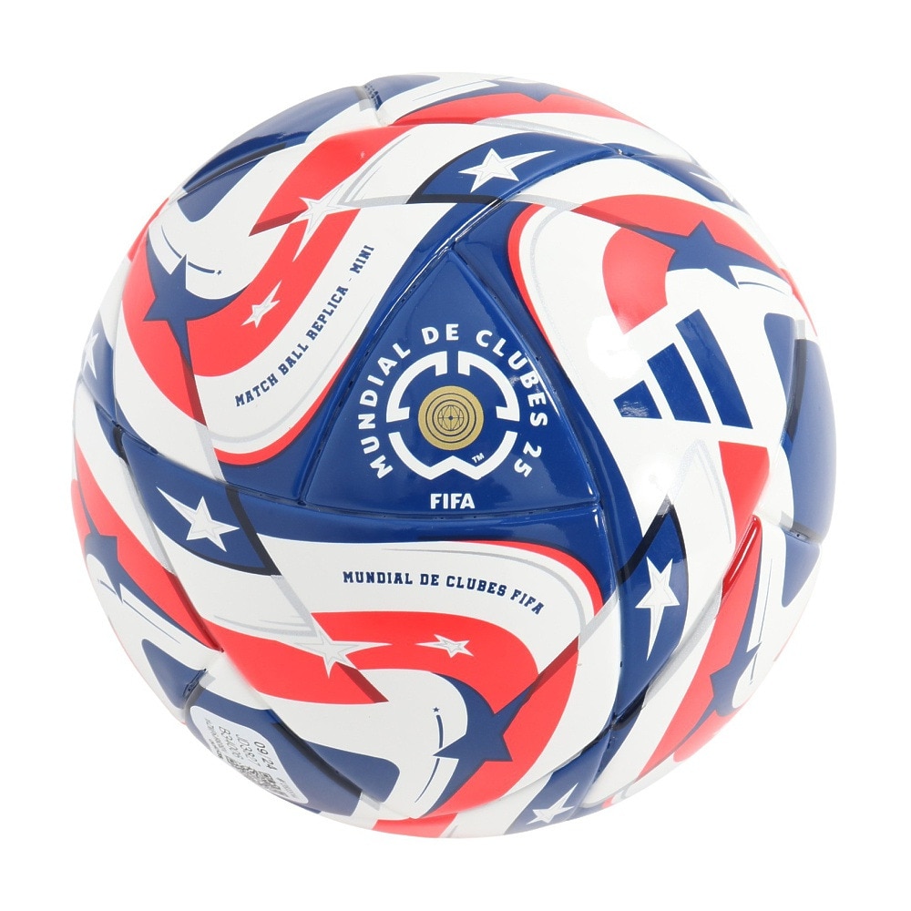 アディダス（adidas）（メンズ、レディース、キッズ）ミニボール ムンディアル・デ・クルーベス FIFA25 ADFM110