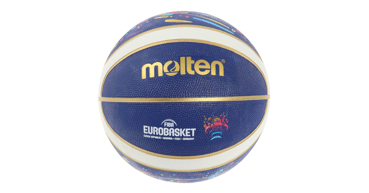 モルテン molten バスケットボール ゴム製 EuroBasket2022公式試合球 BG2000 7号