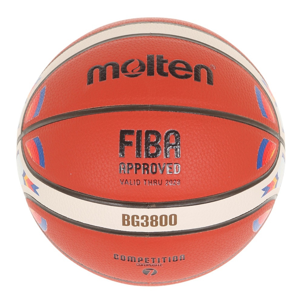 モルテン（molten）（メンズ）7号球 FIBAバスケットボールワールドカップ2023 公式試合球レプリカ B7G3800-M3P 屋内 屋外  スポーツ用品はスーパースポーツゼビオ