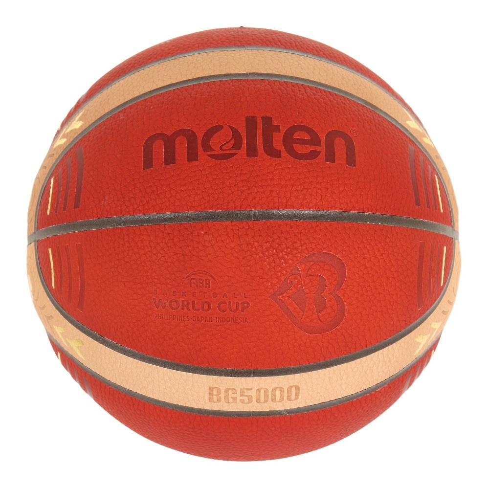 モルテン（molten）（メンズ）バスケットボール 7号球 BG5000 FIBAバスケットボールワールドカップ2023 公式試合球  B7G5000-M3P