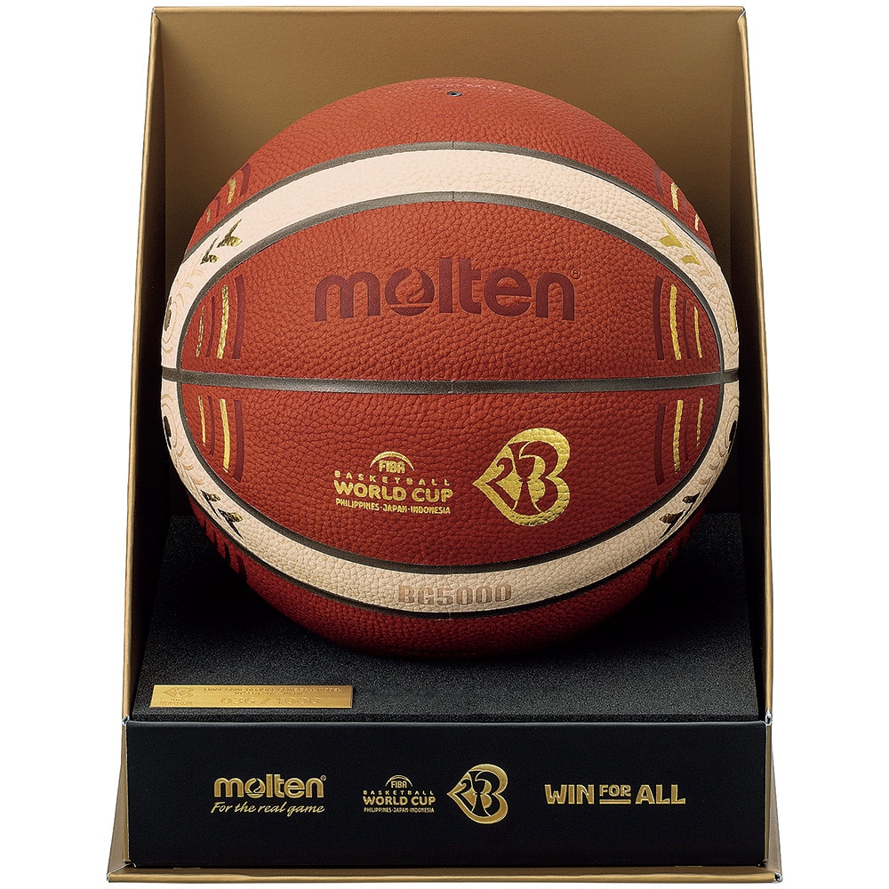 モルテン（molten）（メンズ）バスケットボール 7号球 FIBA ワールドカップ 2023 決勝戦専用公式試合球 B7G5000-M3PF