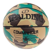 スポルディング（SPALDING）（メンズ）バスケットボール 7号球 コマンダー ポリ 76-937Z