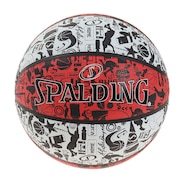 スポルディング（SPALDING）（メンズ）バスケットボール 7号球 グラフィティ 84-537J
