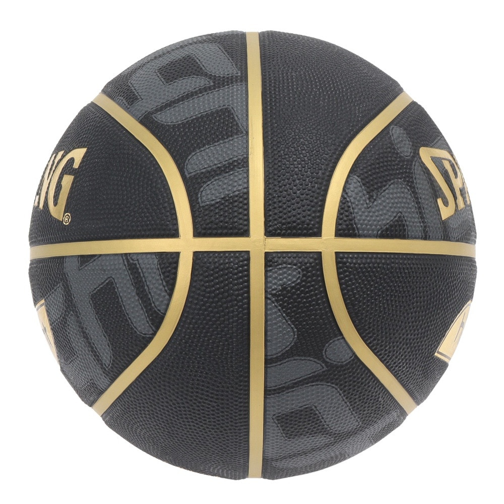 スポルディング（SPALDING）（メンズ）バスケットボール 7号球 ゴールドハイライト 84-538J