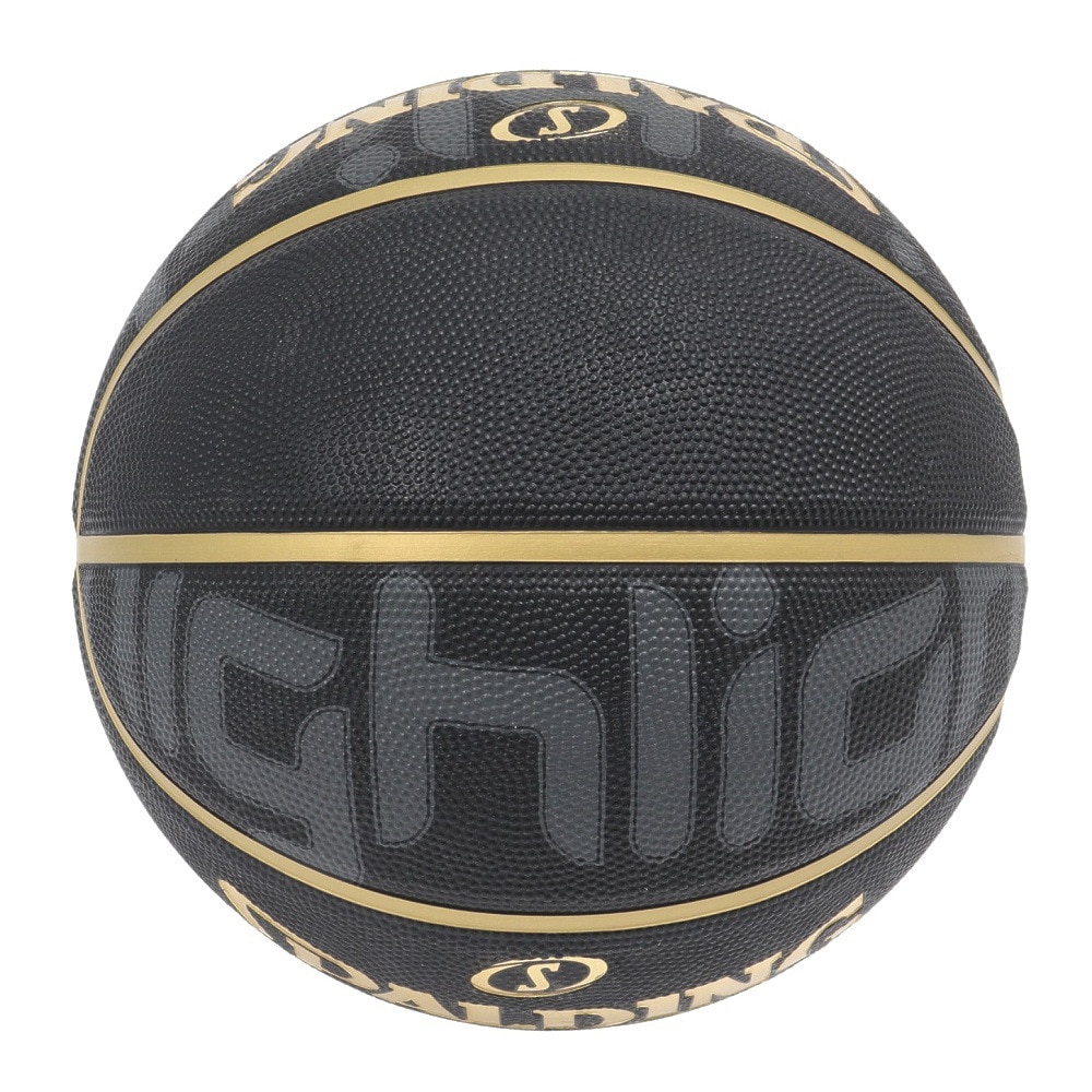 スポルディング（SPALDING）（メンズ）バスケットボール 7号球 ゴールドハイライト 84-538J