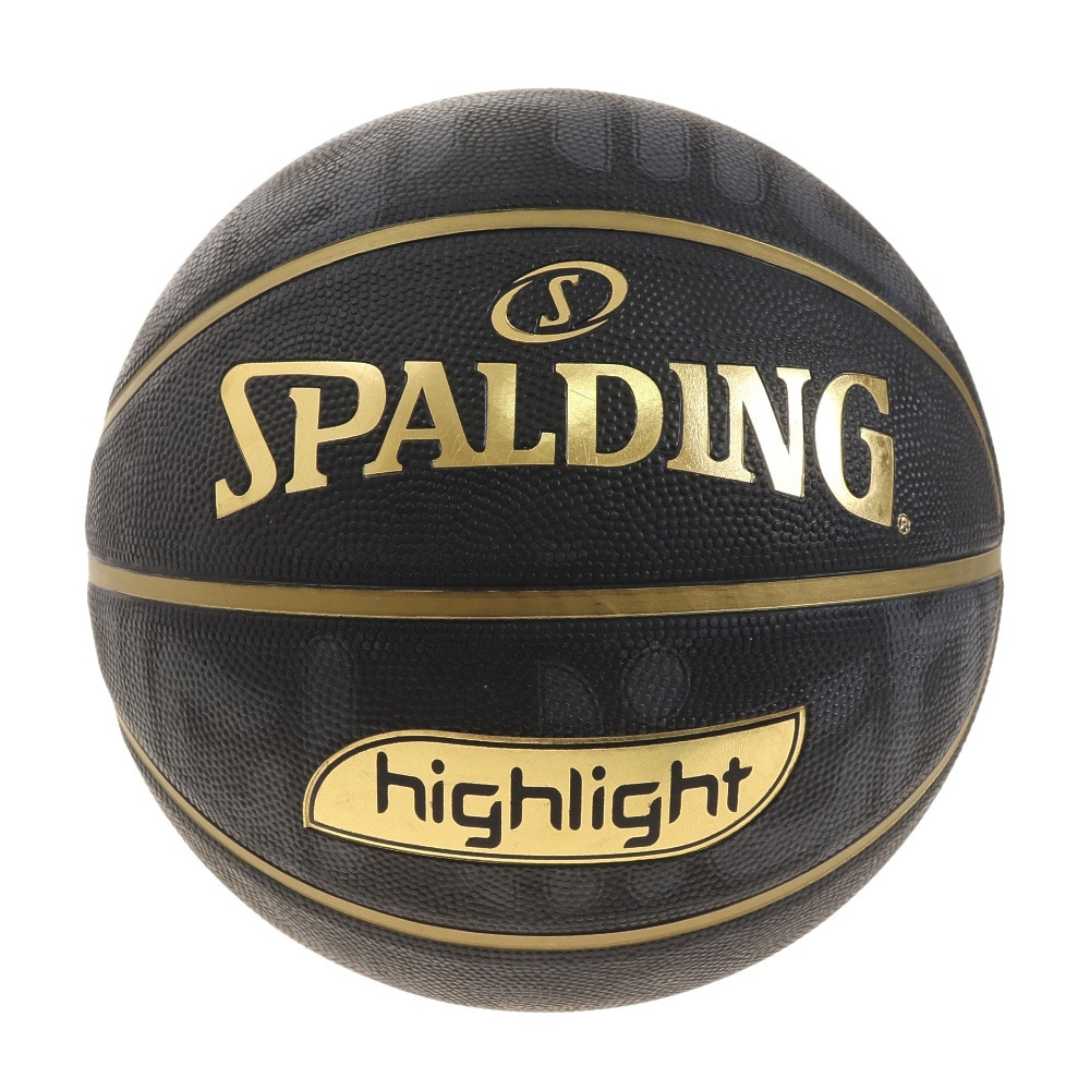 スポルディング（SPALDING）（メンズ）バスケットボール 7号球 ゴールドハイライト 84-538J