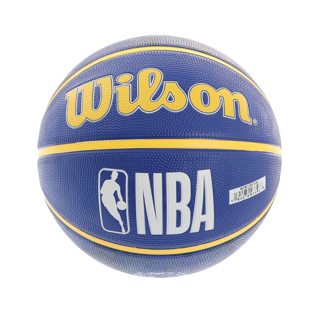 ウイルソン（Wilson）（メンズ）バスケットボール 7号球 NBA ウォリアーズ WTB1500XBGOL 屋外 室外