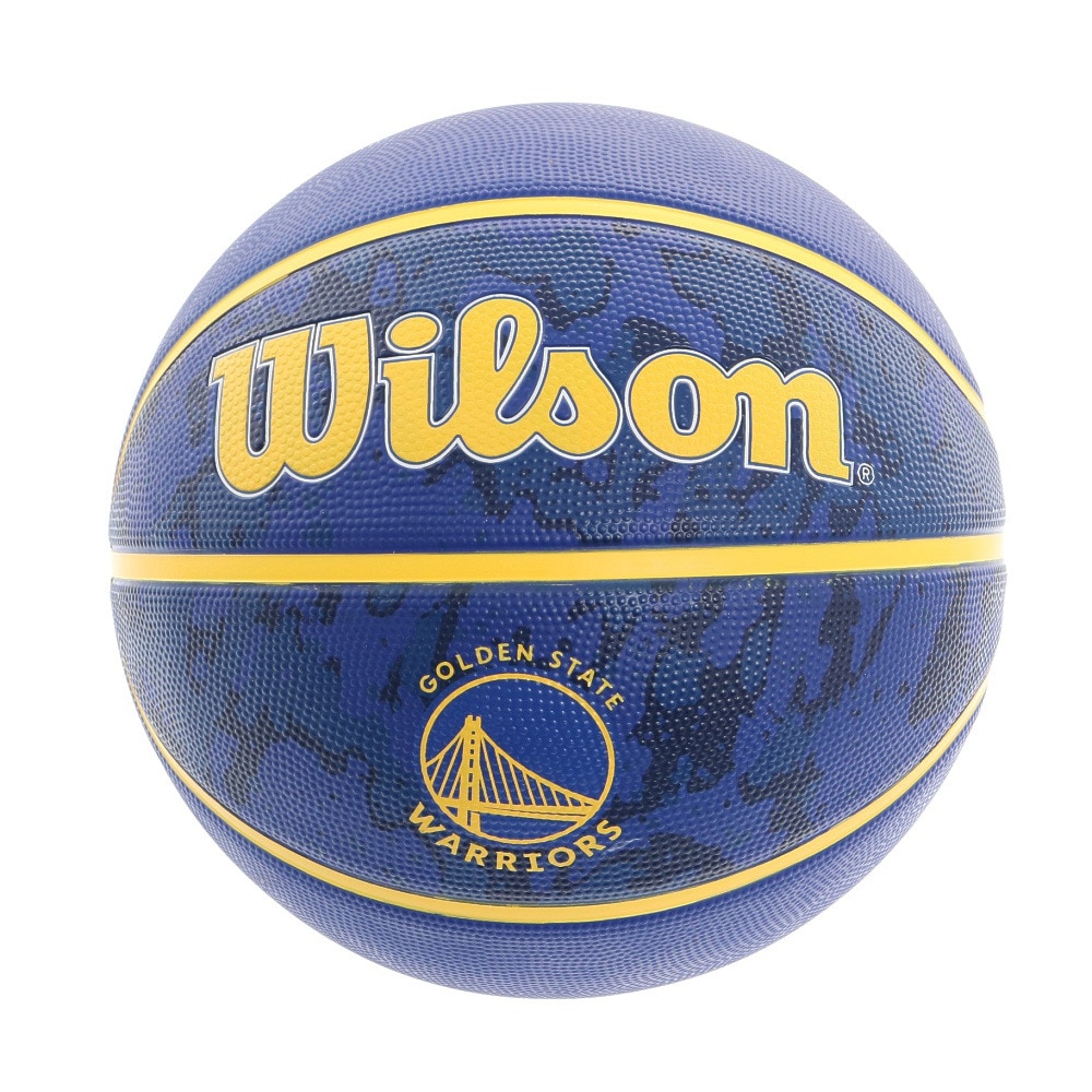 ウイルソン（Wilson）（メンズ）バスケットボール 7号球 NBA ウォリアーズ WTB1500XBGOL 屋外 室外