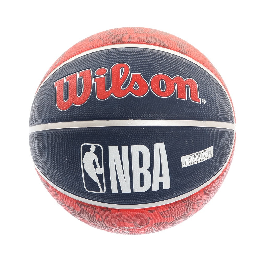 ウイルソン（Wilson）（メンズ）バスケットボール 7号球 NBA ウィザーズ WTB1500XBWAS 屋外 室外