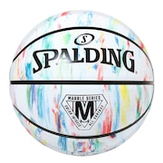 スポルディング（SPALDING）（メンズ）バスケットボール 7号球 マーブル レインボー 84-397Z