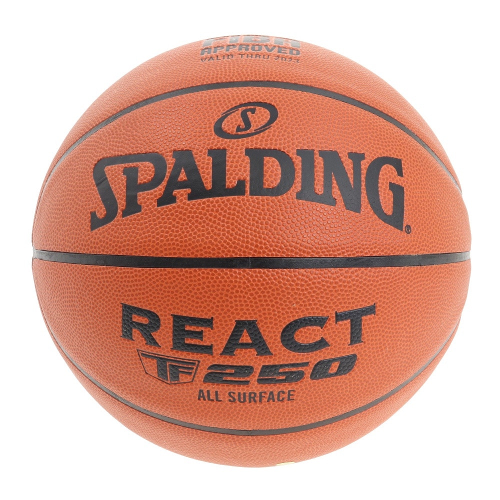 スポルディング（SPALDING）（メンズ）バスケットボール 7号球 リアクト TF-250 77-081J