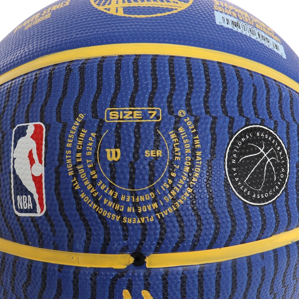 ウイルソン（Wilson）（メンズ）バスケットボール 7号球 NBA PLAYER ICON STEPHEN CURRY WZ4006101XB7