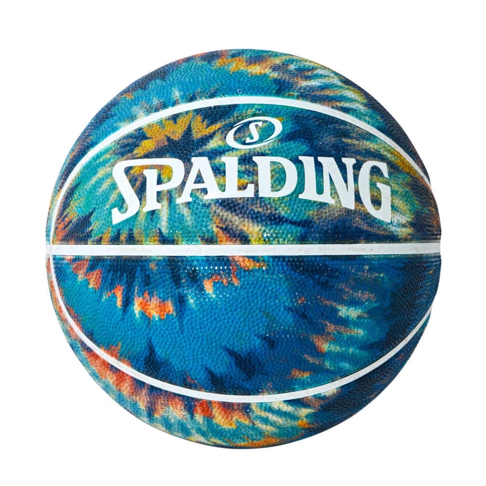 スポルディング（SPALDING）（メンズ）バスケットボール 7号球 スパイラルダイ ターコイズ 84-808J