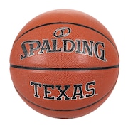 スポルディング（SPALDING）（メンズ、レディース）バスケットボール 7号球 テキサス ロングホーンズ 7号球 77-535J 屋外 室外