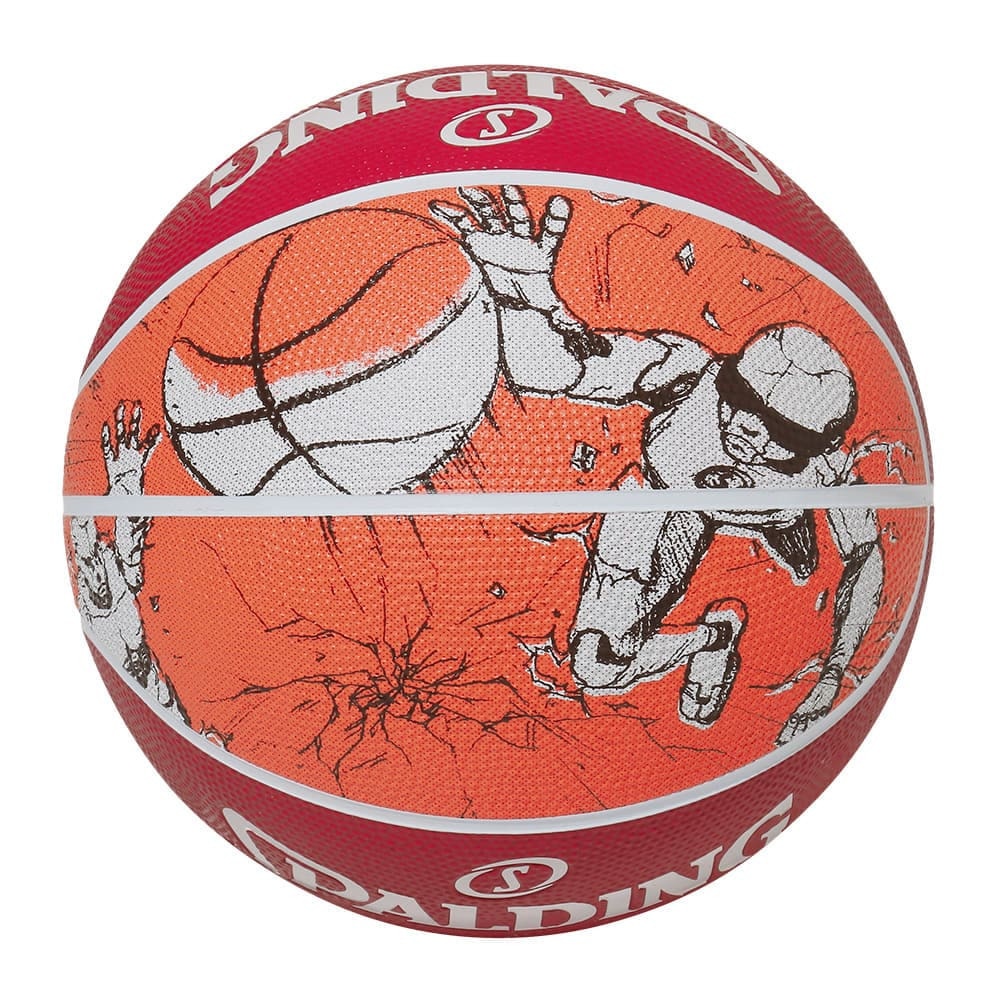 スポルディング（SPALDING）（メンズ）バスケットボール 7号球 スケッチ ドリブル ラバー 84-381Z