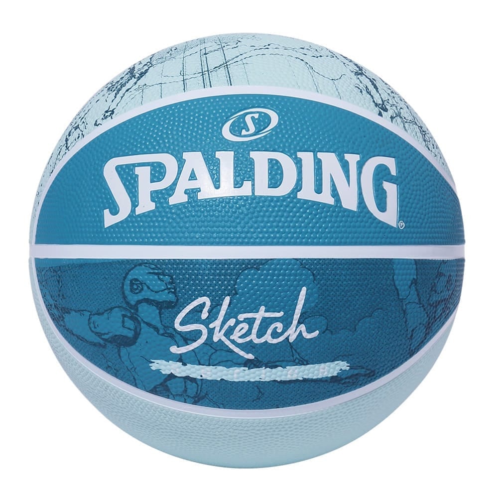 スポルディング（SPALDING）（メンズ）バスケットボール 7号球 スケッチ クラック ラバー 84-380Z