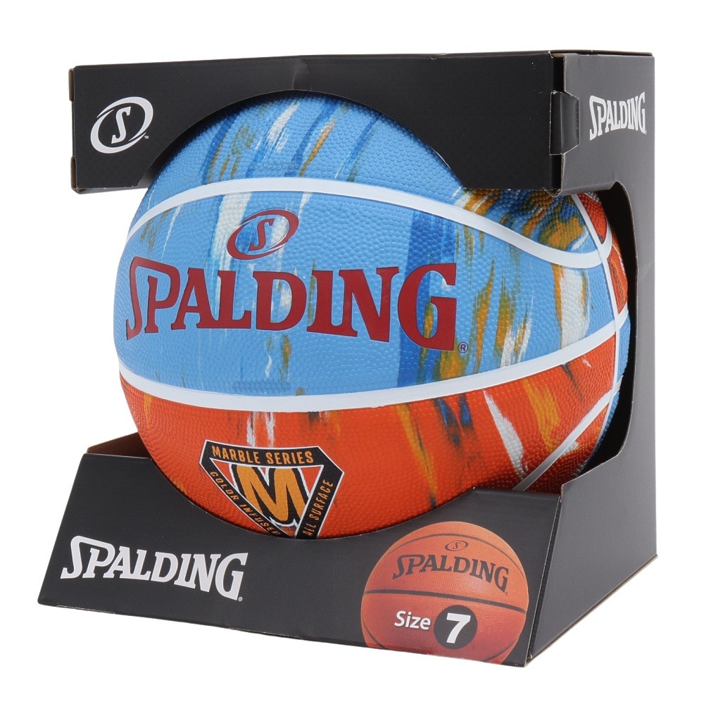 スポルディング（SPALDING）（メンズ）バスケットボール 7号球 マーブル ロッキー デザート 84-984J