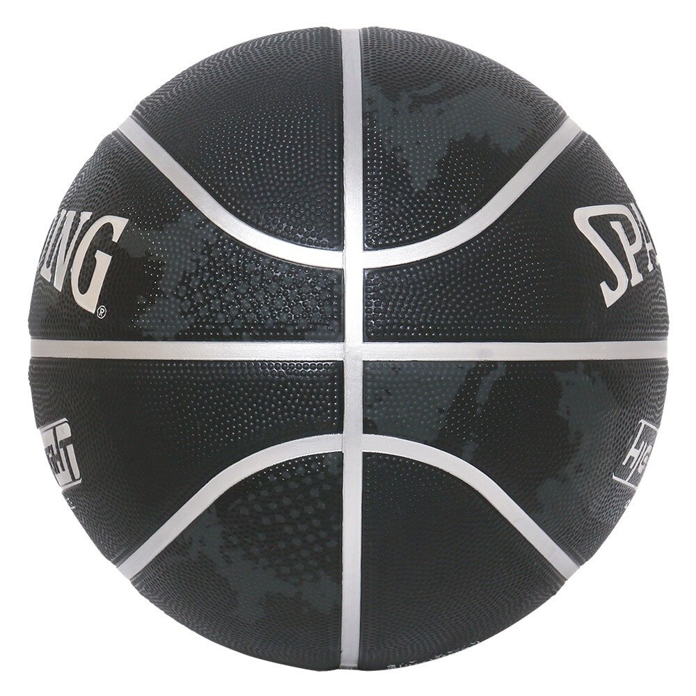 スポルディング（SPALDING）（メンズ）バスケットボール 7号球 ハイライト シルバー ラバー 85-096J