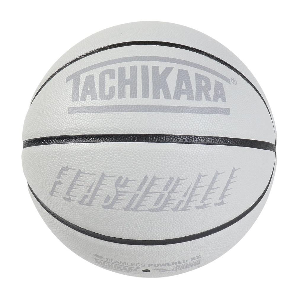 タチカラ（TACHIKARA）（メンズ）バスケットボール 7号球 FLASH BALL REFLECTIVE GRY SB7-2002