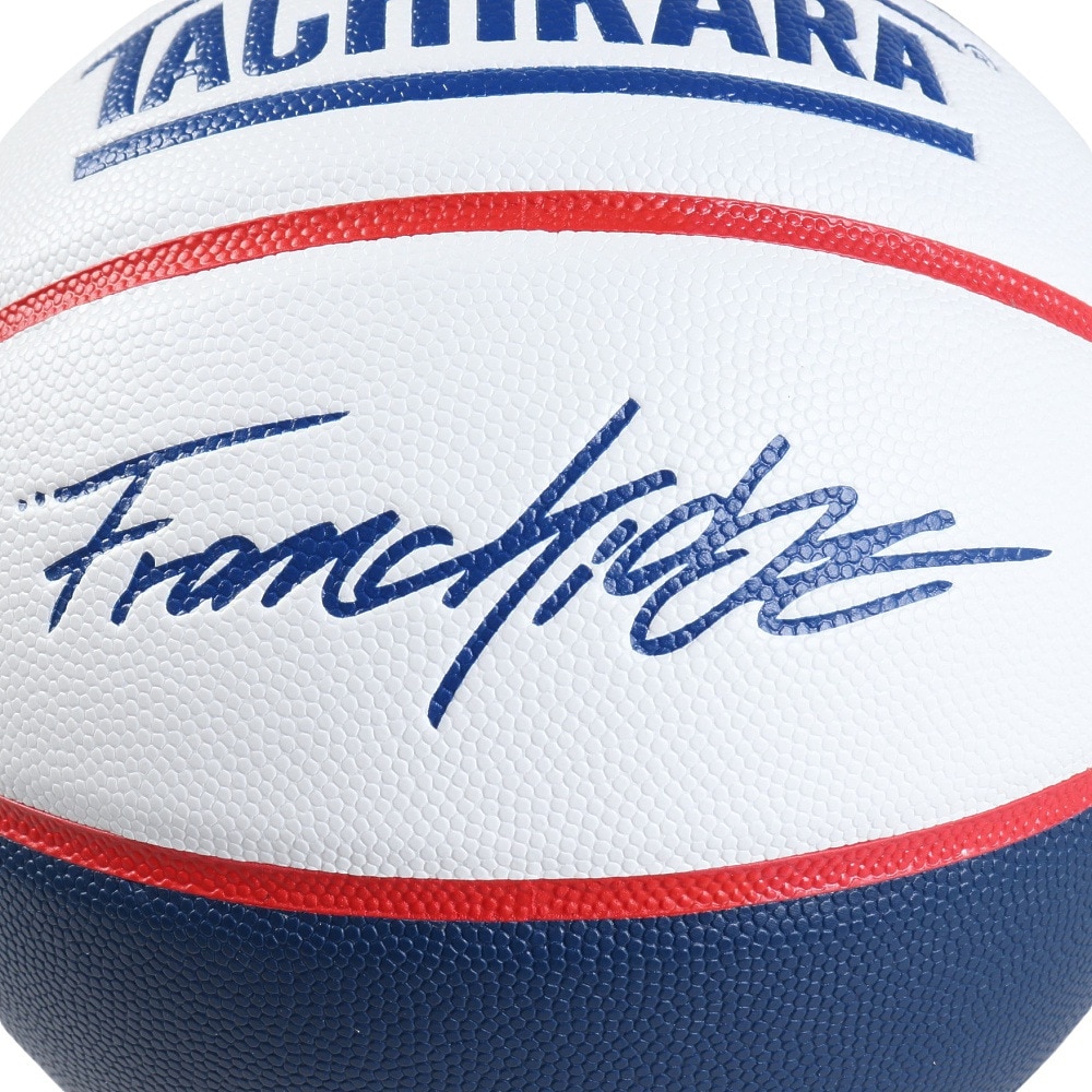 タチカラ（TACHIKARA）（メンズ）バスケットボール 7号球 FRANCHISE BASKETBALL BLKWHT SB7-X24201