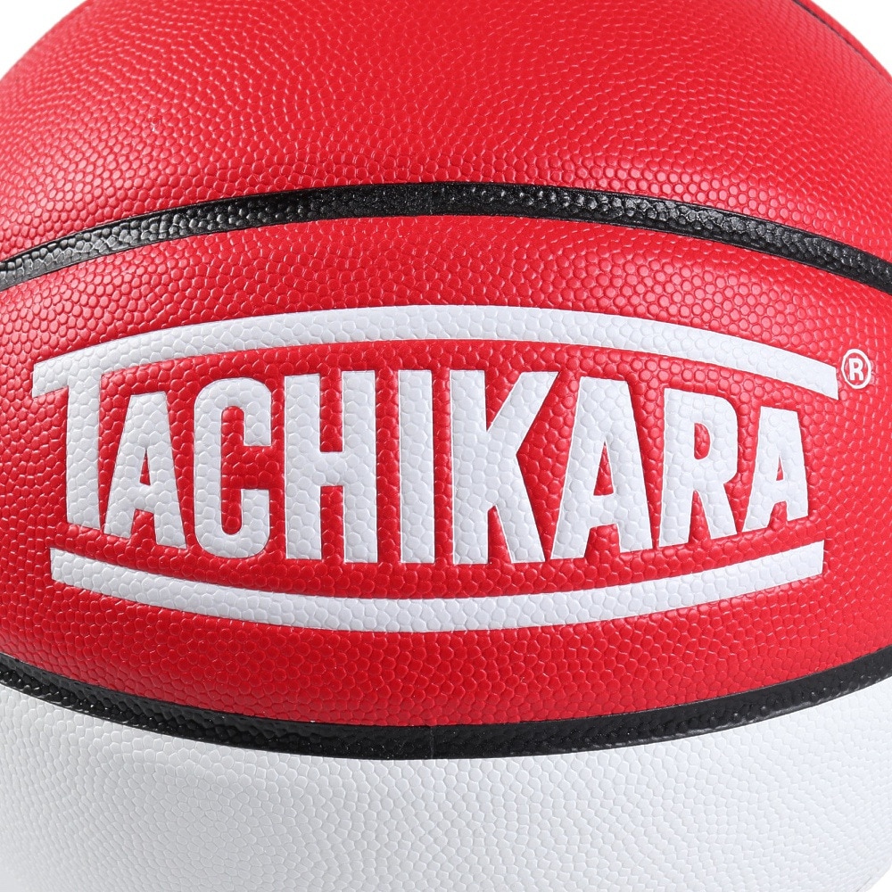 タチカラ（TACHIKARA）（メンズ）バスケットボール 7号球 FRANCHISE BASKETBALL REDWHT SB7-X24202