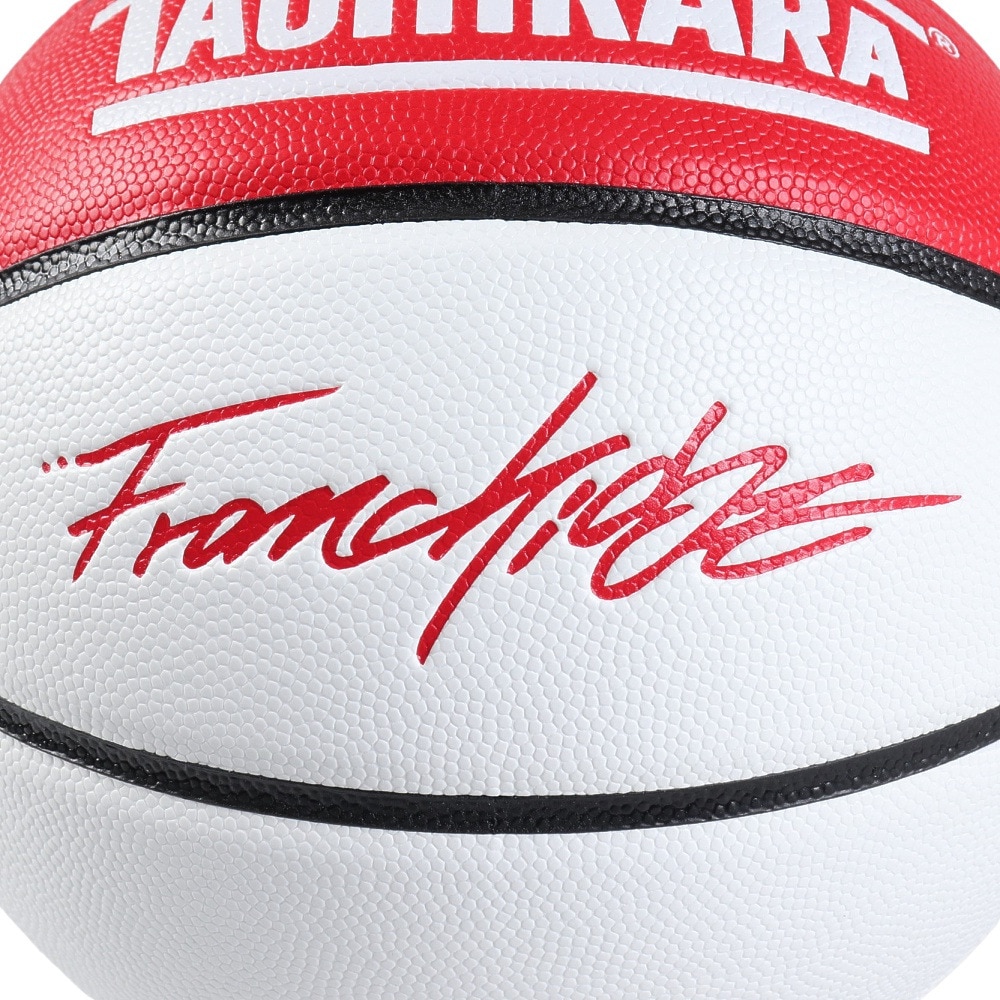 タチカラ（TACHIKARA）（メンズ）バスケットボール 7号球 FRANCHISE BASKETBALL REDWHT SB7-X24202