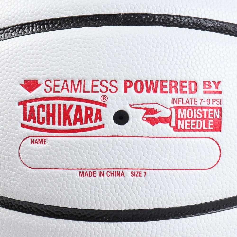 タチカラ（TACHIKARA）（メンズ）バスケットボール 7号球 FRANCHISE BASKETBALL REDWHT SB7-X24202