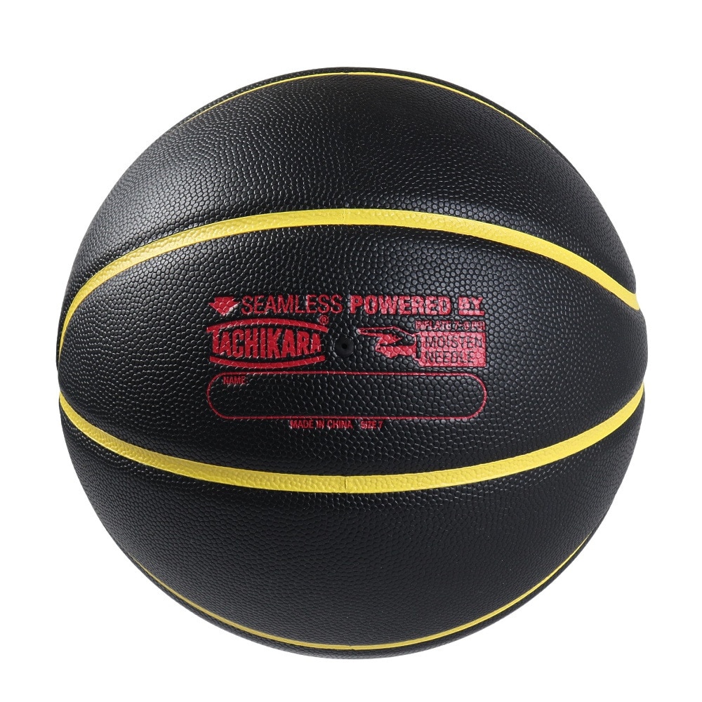 タチカラ（TACHIKARA）（メンズ）バスケットボール 7号球 FRANCHISE BASKETBALL BLKYEL SB7-X24204