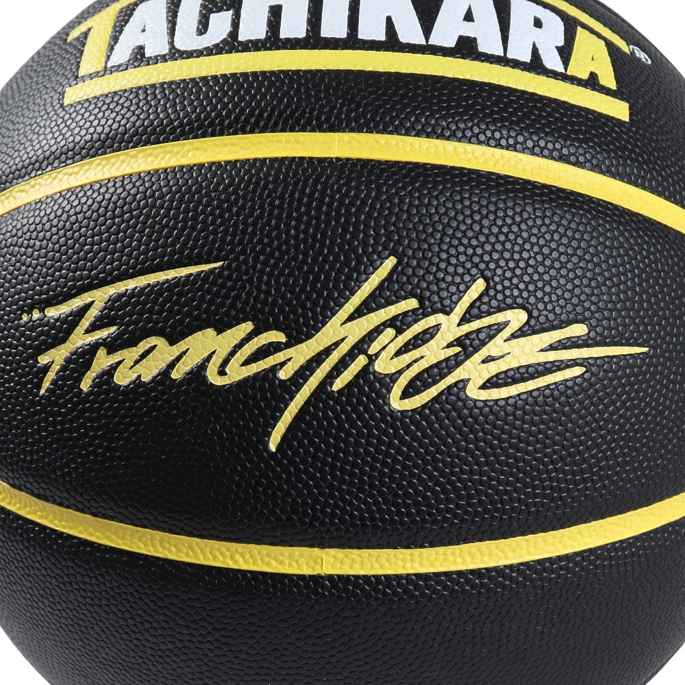 タチカラ（TACHIKARA）（メンズ）バスケットボール 7号球 FRANCHISE BASKETBALL BLKYEL SB7-X24204