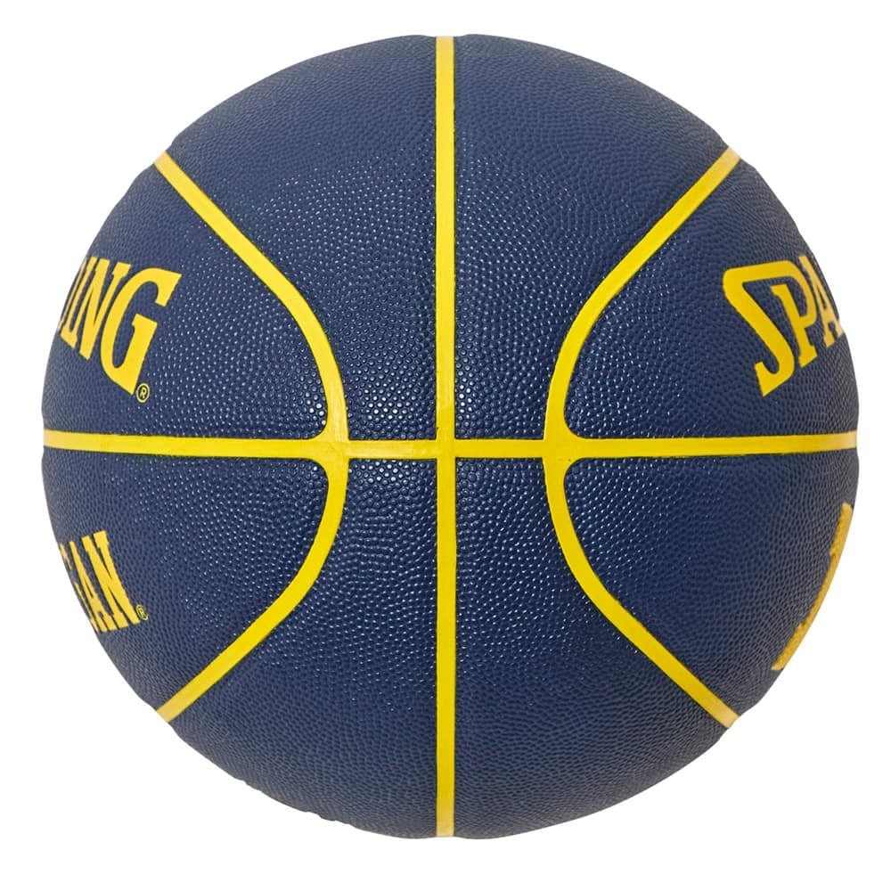 スポルディング（SPALDING）（メンズ）バスケットボール 7号球 ミシガン ブルー コンポジット 77-911J