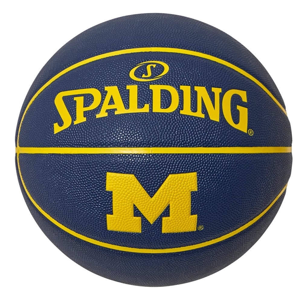 スポルディング（SPALDING）（メンズ）バスケットボール 7号球 ミシガン ブルー コンポジット 77-911J