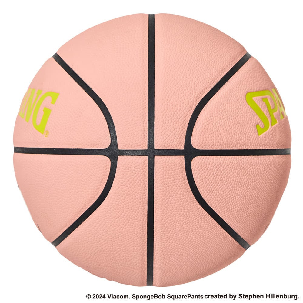 スポルディング（SPALDING）（メンズ）バスケットボール 7号球 パトリックスター ピンク コンポジット 77-913J